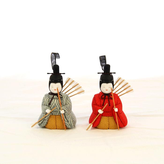 原孝洲 雛人形 おしゃれ コンパクト モダン 五色 517 小春 親王飾り