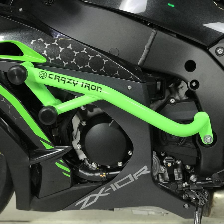 ZX-10R 2011-2021 クラッシュバー エンジンガード スライダー スタント