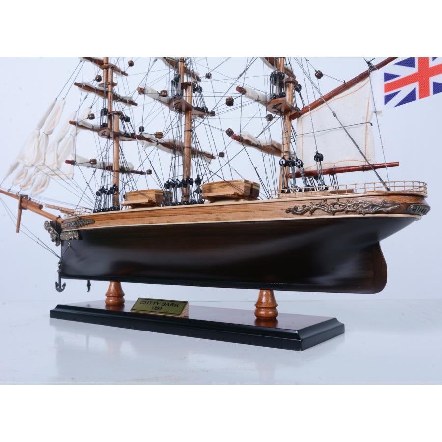 帆船模型 完成品 木製 Cutty Sark カティーサーク モデルシップ 全長