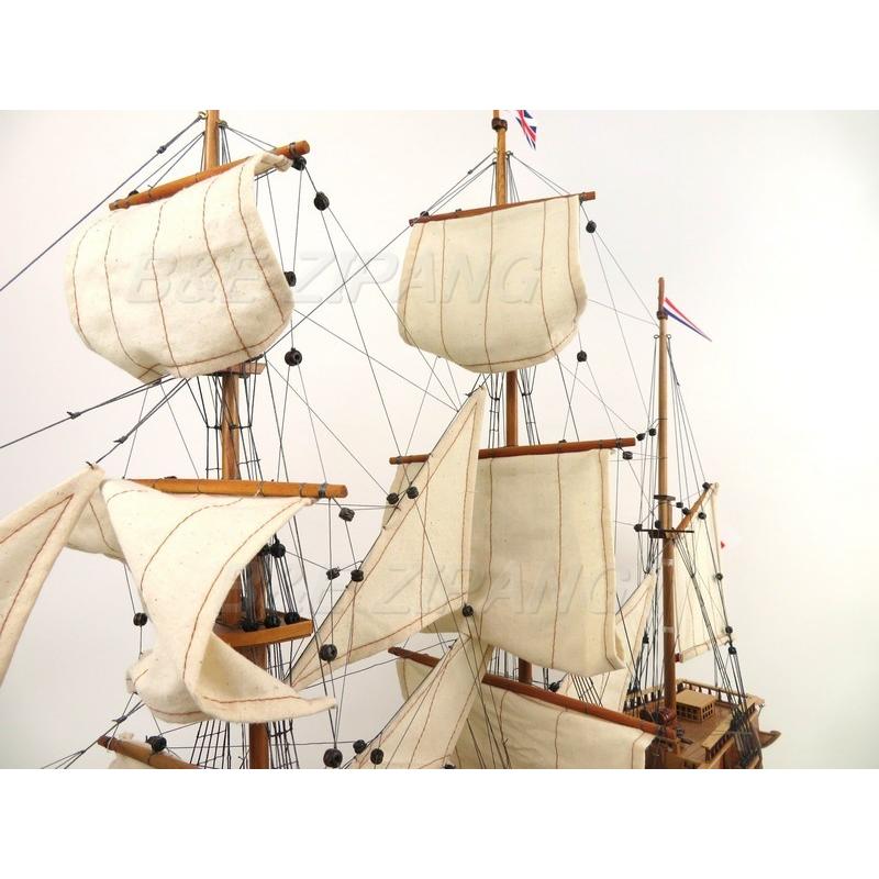 帆船模型 完成品 木製 HMSビーグル号 Beagle モデルシップ 全長86cm