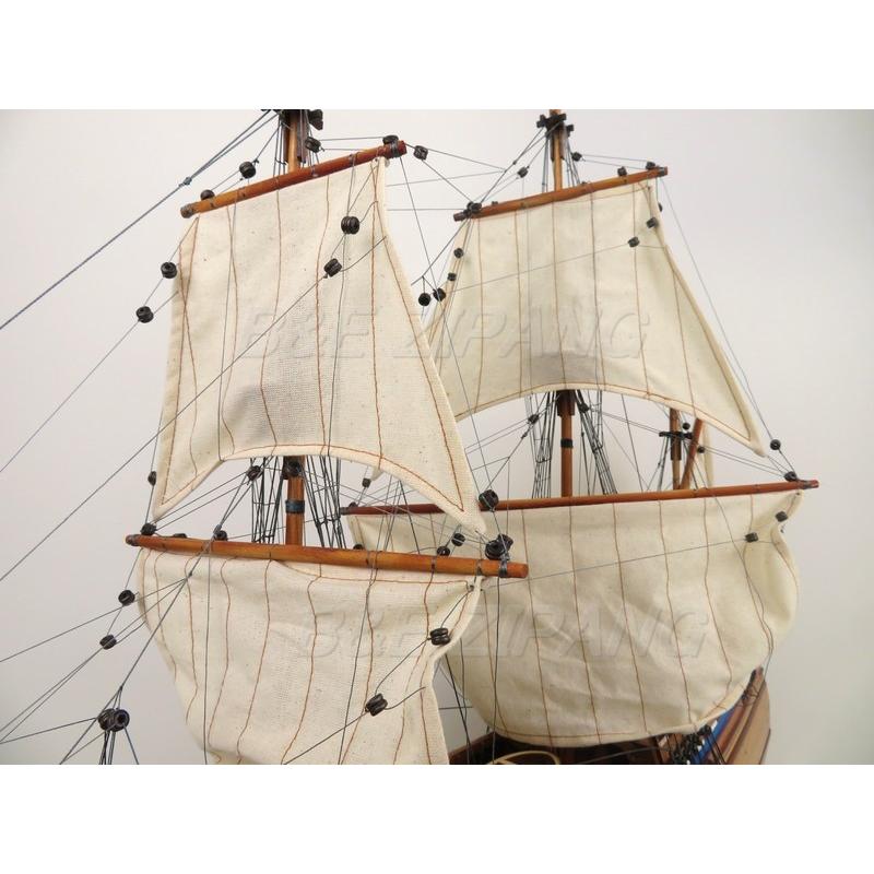 帆船模型 完成品 木製 メイフラワー Mayflower 全長 79cm T332