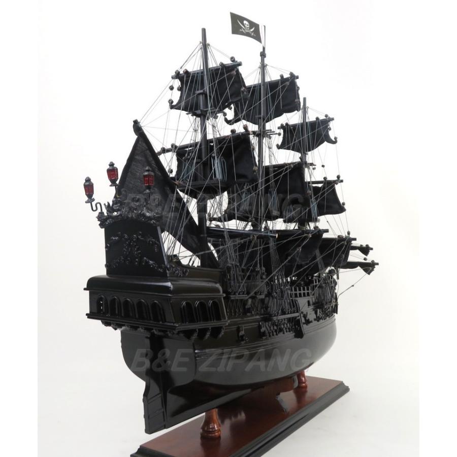 帆船模型 完成品 木製 カリビアン パイレーツ ブラックパール Black