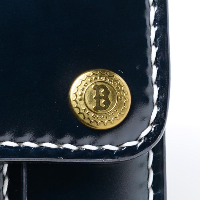 トラッカーズウォレット コードバン本藍染め バイカーズウォレット