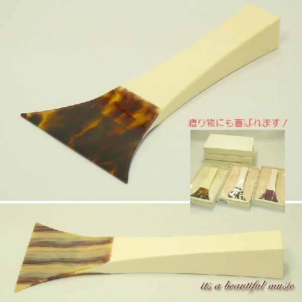 its】カラフルな津軽三味線用撥（バチ） 選べる6色＆3種類の重さ