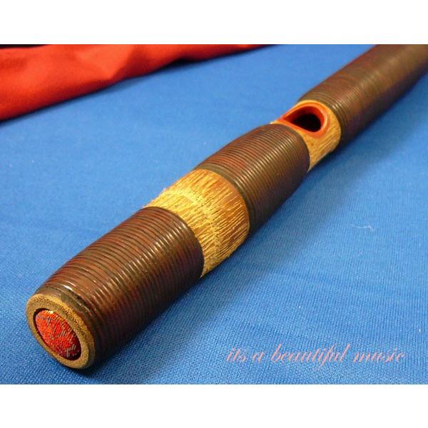 its】雅楽楽器・龍笛（竜笛） 最も本格的な仕様「煤竹製・籐巻き