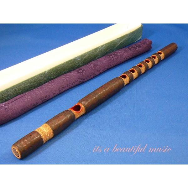 its】雅楽楽器・高麗楽 高麗笛（こまぶえ）・本格的な「煤竹製・籐巻き