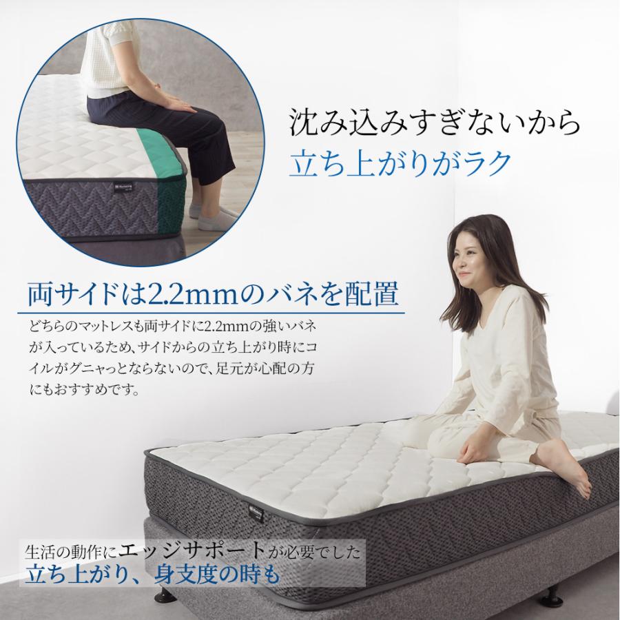 ベッドアンドマットレス マットレス シングル ポケットコイル 世界品質