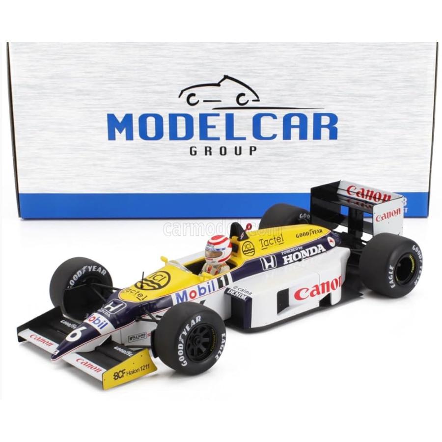 MCG F1 ミニカー 1/18 FW11 チーム ウィリアムズ イギリスGP 1986 優勝