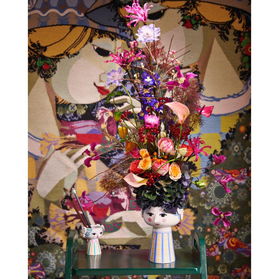 花瓶 フラワーベース 陶器 ビヨン・ヴィンブラッド Bjorn Wiinblad EVA