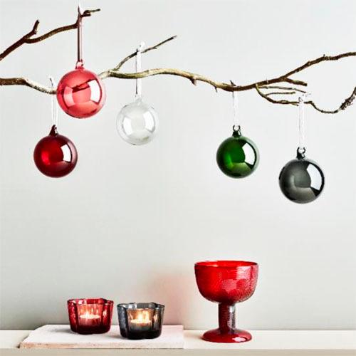 iittala（イッタラ） オーナメントボール 5個セット ミックスカラー