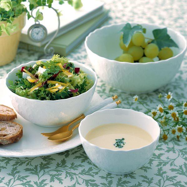 NARUMI ナルミボーンチャイナ シルキーホワイト 入れ子ボールセット