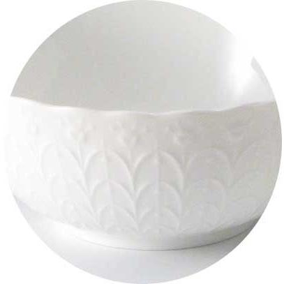 NARUMI ナルミボーンチャイナ シルキーホワイト 入れ子ボールセット