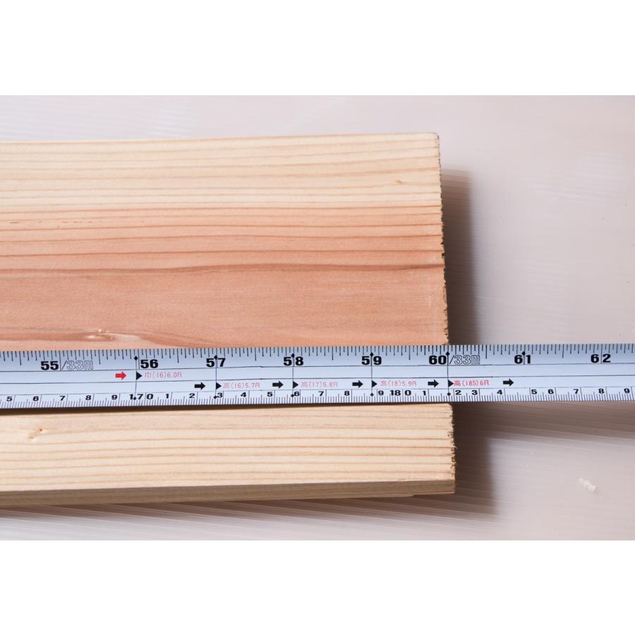 川島材木店 四分板 1.82mx18cmx1.2cm 5枚入 約1.65平米分 国産杉 節