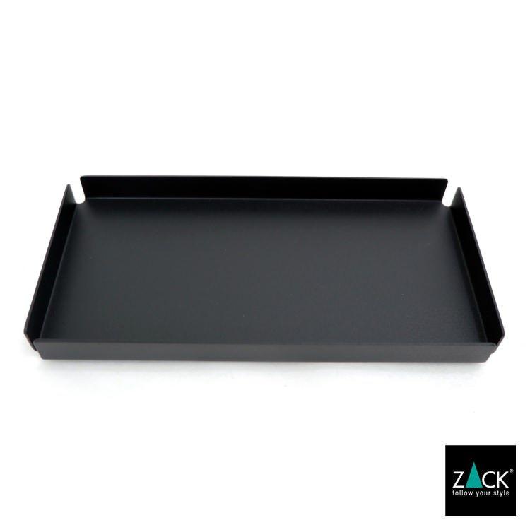 ZACK トレイ S ブラック トレー カルトン 平皿 お盆 小物入れ 小物置き