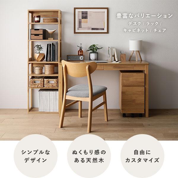 RASIK（ラシク） 〔旧仕様〕 天然木 デスクシリーズ 2点セット デスク