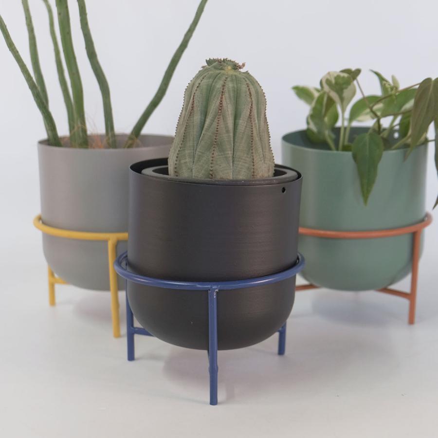 植木鉢 おしゃれ スタンド付 鉢カバー ネラ13 : ガーデニング日和