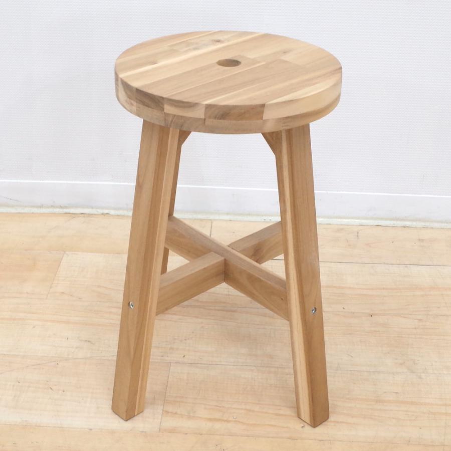 イケア（IKEA） スツール 美品 IKEA SKOGSTA スコグスタ 直径28cm 高さ
