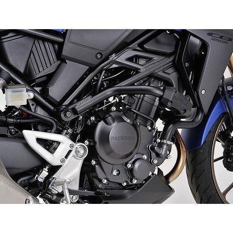 デイトナ 31418 パイプエンジンガード 左右セット マットブラック