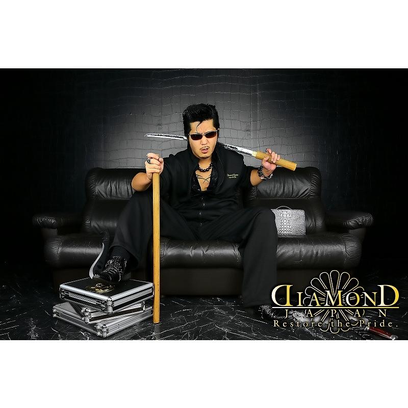 長袖 セットアップ ジャージ オラオラ系 DIAMOND JAPAN メンズ