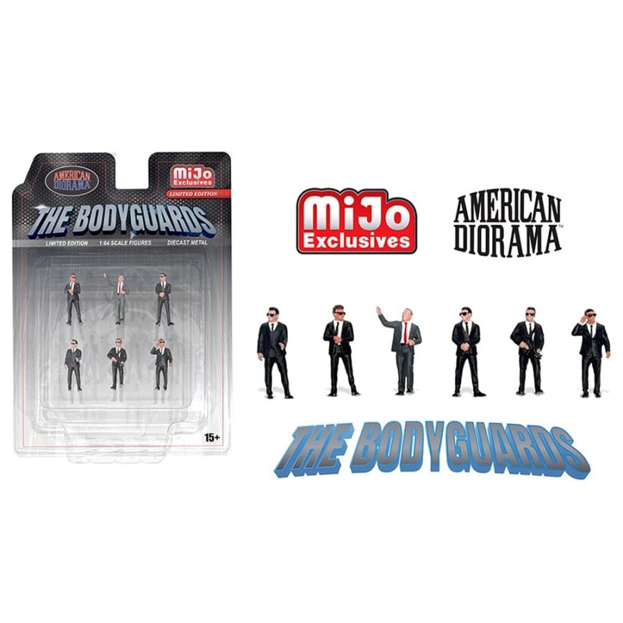 アメリカン ジオラマ 1/64 フィギア ボディガード シークレット