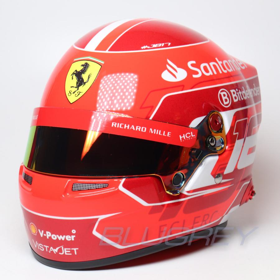 ベル ミニヘルメット 1/2 F1 フェラーリ シャルル・ルクレール 2024