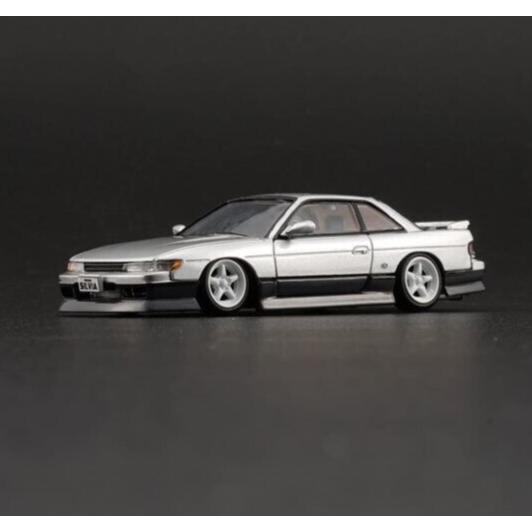 BM CREATIONS 1/64 日産 シルビア S13 シルバー LHD Nissan Silvia