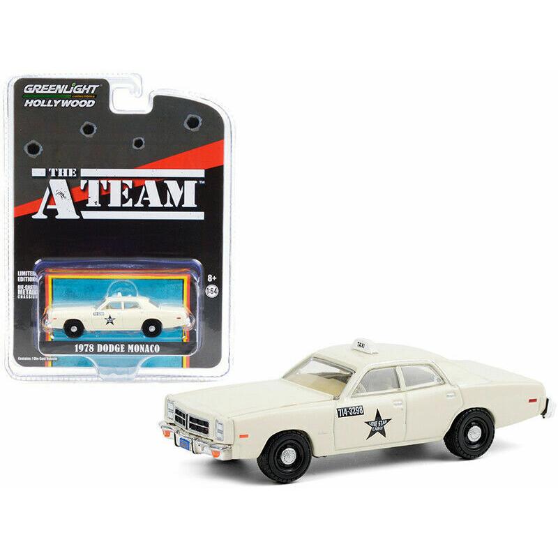 グリーンライト 1/64 ダッジ モナコ タクシー 1978 特攻野郎Aチーム