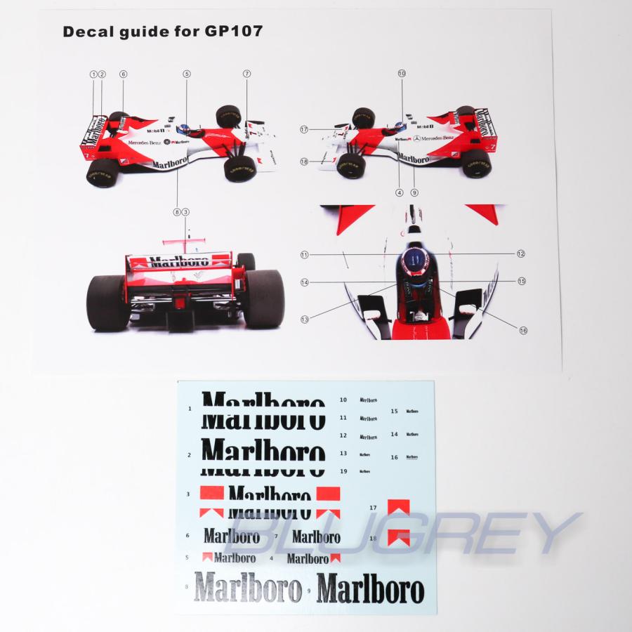 GP REPLICAS 1/18 マクラーレン F1 MP4/11 1996 #7 ミカ・ハッキネン