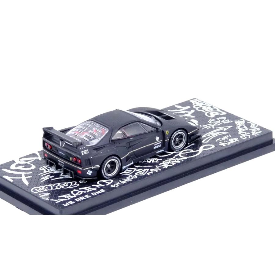 INNO Models イノモデル 1/64 LB ワークス F40 マットブラック Hong