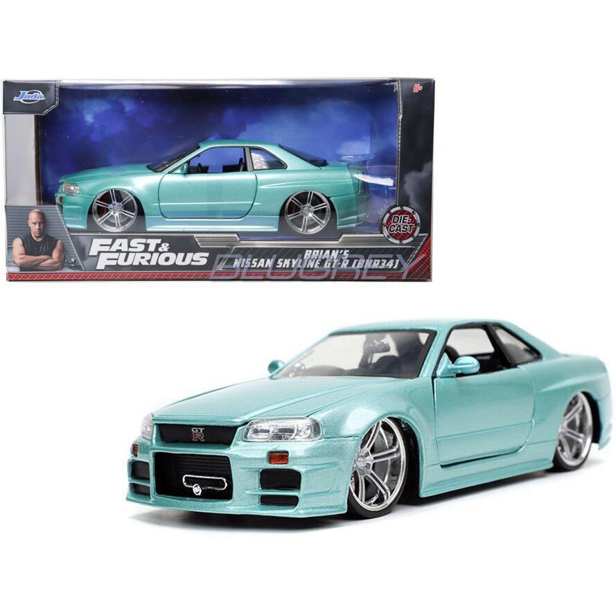 Jada JADA TOYS 1/24 ワイルドスピード ブライアン 日産 スカイライン