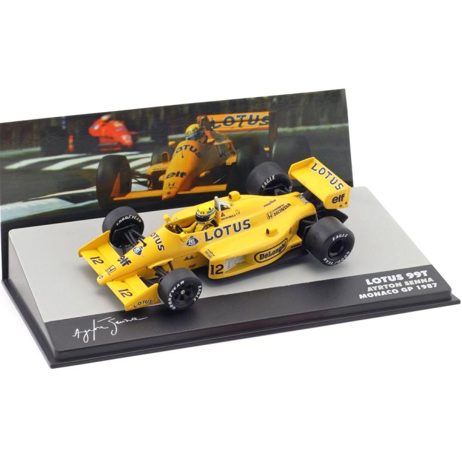 アルタヤ 1/43 ロータス ホンダ F1 99T モナコGP アイルトン・セナ