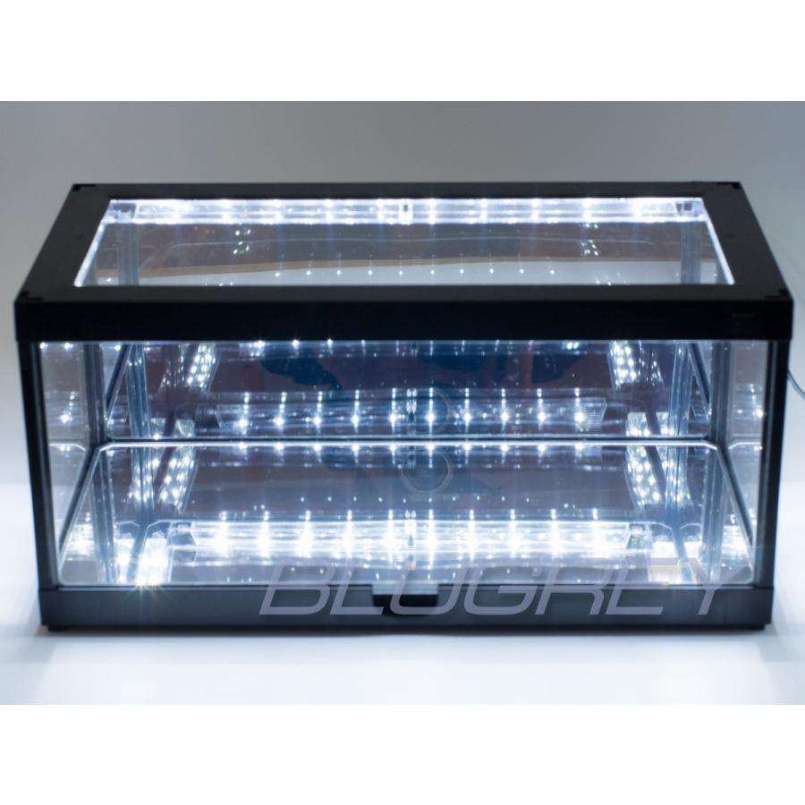 アクリル ディスプレイ ボックス 1/18スケール用 背面/底面ミラー