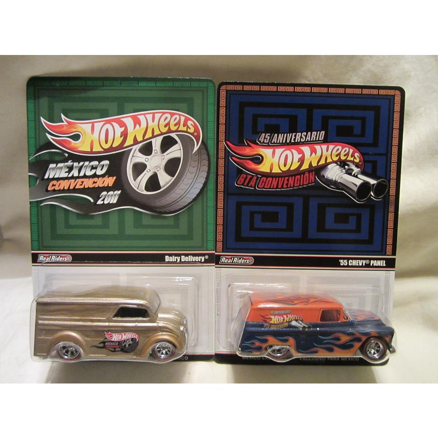 55Chevy Panel & Dairy Delivery Hot Wheels Mexico Convention Rea