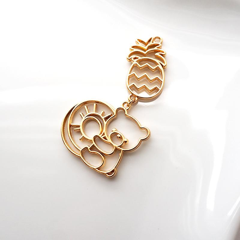 BLAZE ゆらゆら 空枠 アニマルフルーツ レジン枠 枠 レジン フレーム