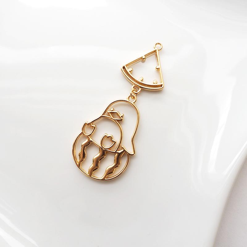 BLAZE ゆらゆら 空枠 アニマルフルーツ レジン枠 枠 レジン フレーム