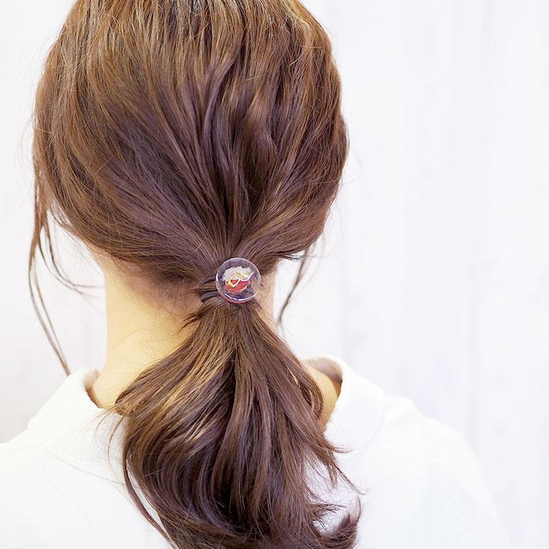 BLAZE ヘアゴム ニュアンス レジン レディース ヘアアクセサリー 日本