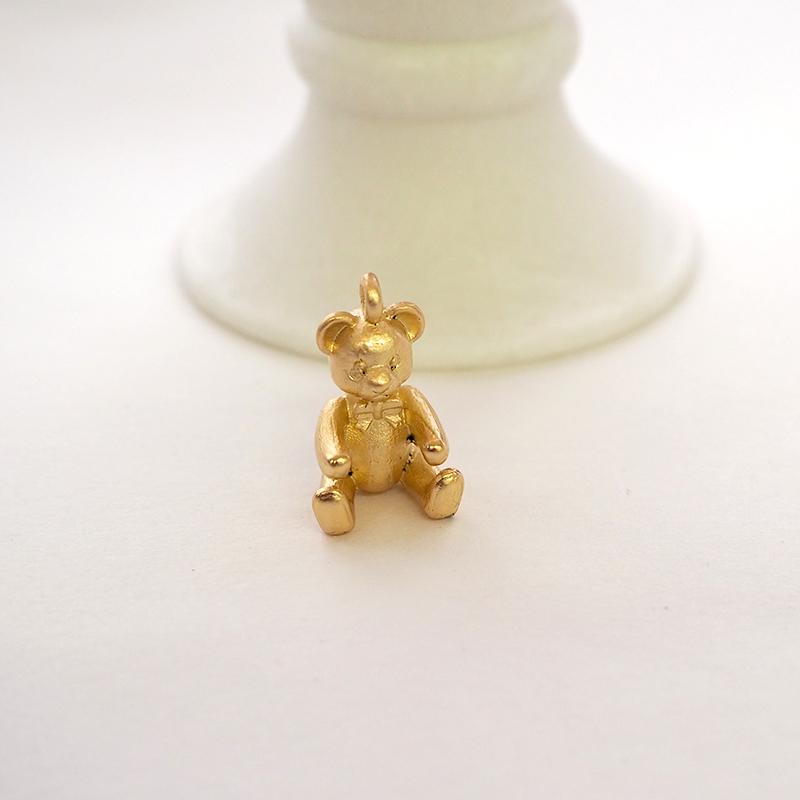 BLAZE チャーム メタル 立体 アニマル 全3種 2色 商用利用可 カンあり