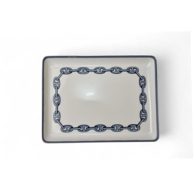 HERMES（エルメス） プレート/小皿 四角プレート シェーヌダンクル