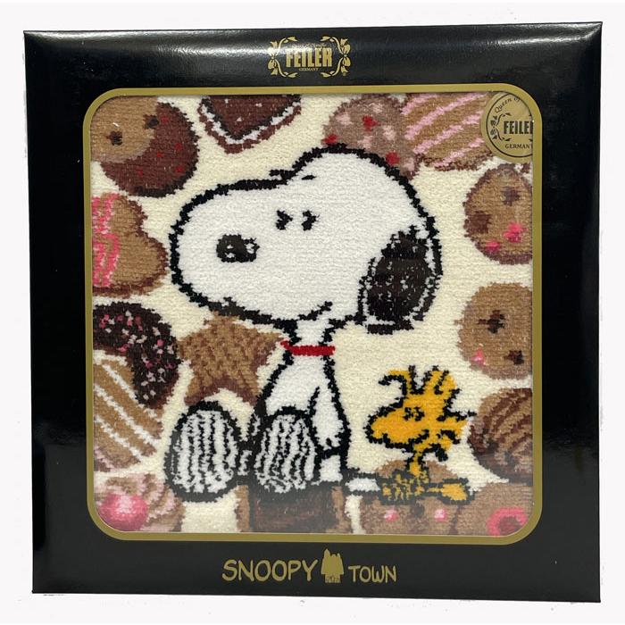 feiler（フェイラー） 未使用 タオル シュニール ハンカチ スヌーピー