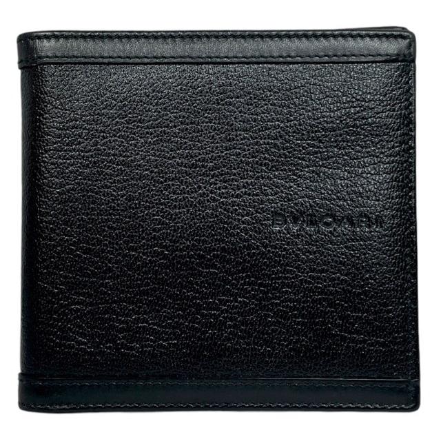 BVLGARI（ブルガリ） 新品同様 財布 二つ折り ロゴ 札入れ コンパクト