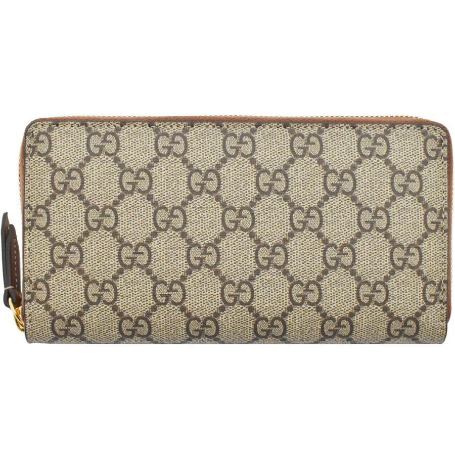 GGキャンバス グッチ 財布 GUCCI ラウンドファスナー長財布 メンズ