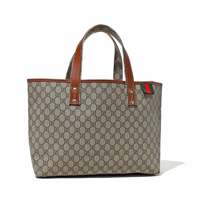 GUCCI（グッチ） トートバッグ GGスプリーム GG柄 シェリーライン