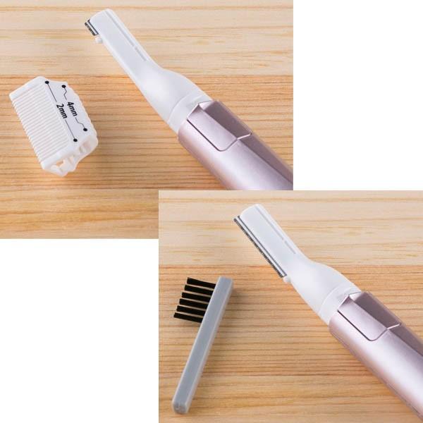 貝印 KQ1802 クシ付き マユトリマー 女性用 まゆ毛 ウブ毛のお手入れに