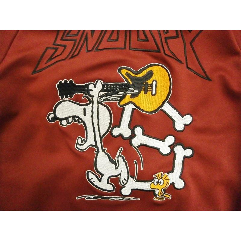 LOWBLOW KNUCKLE×PEANUTS ジャージ 598414 刺繍＆プリント「PUNK ROCK