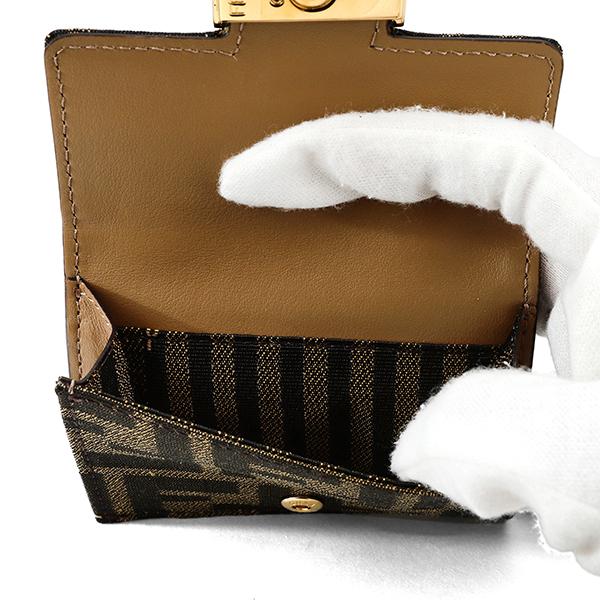 FENDI（フェンディ） 並行輸入 3つ折り財布 バゲット 8M0395 A98P