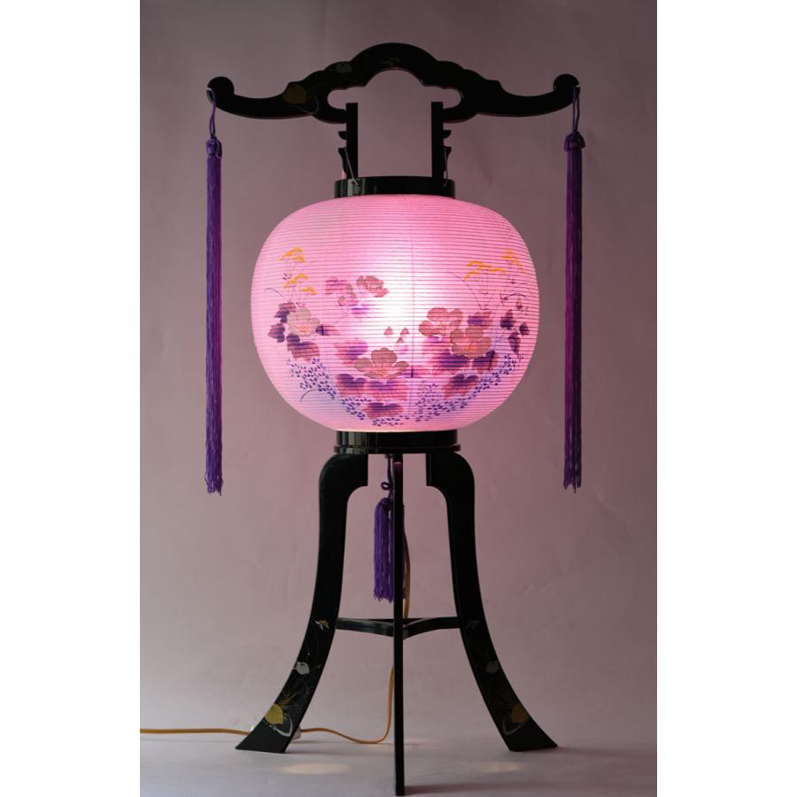 盆提灯 回転提灯 盆ちょうちん K-2 ビニロン /初盆_提灯_灯ろう_回転灯