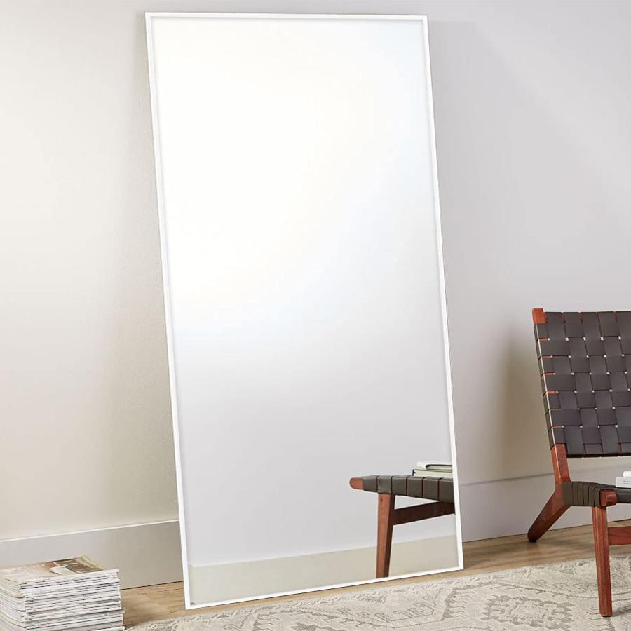 ミルオ君の鏡工房 スタンドミラー 姿見 全身鏡 壁掛け ミラー 全身