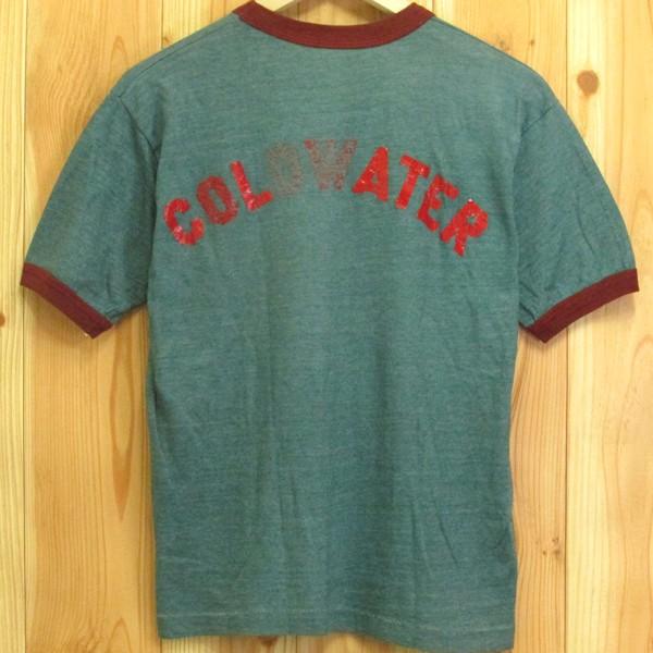 Hanes（ヘインズ） ビンテージ Tシャツ オレンジタグ リンガー トリム