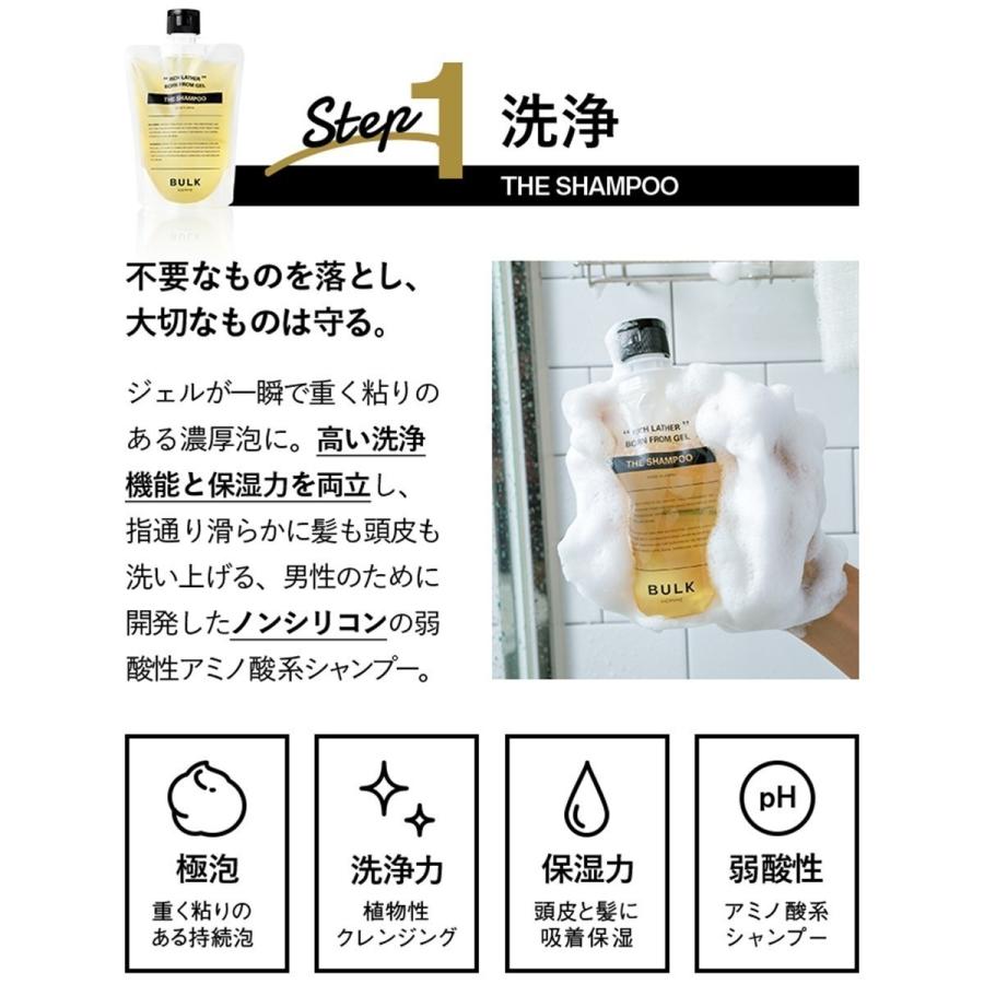BULK HOMME（バルクオム） ヘアケアトラベルセット THE TRAVEL SET FOR