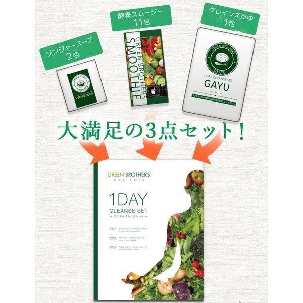 GB 1DAY CLEANSE SET ワンデイ クレンズ セット ダイエット食品 GREEN
